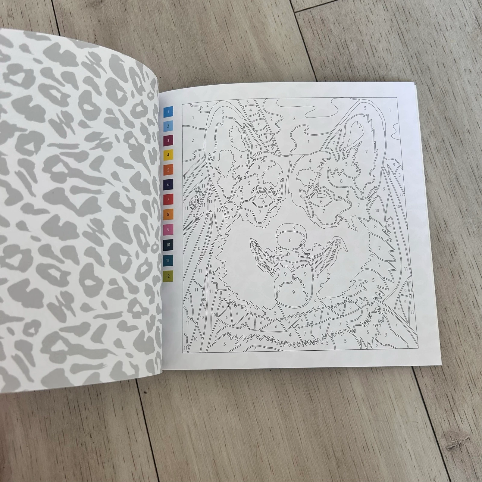 Libros de Pintar con Numeros – Animales / Animals (Estilo Mosaico) – photo 3